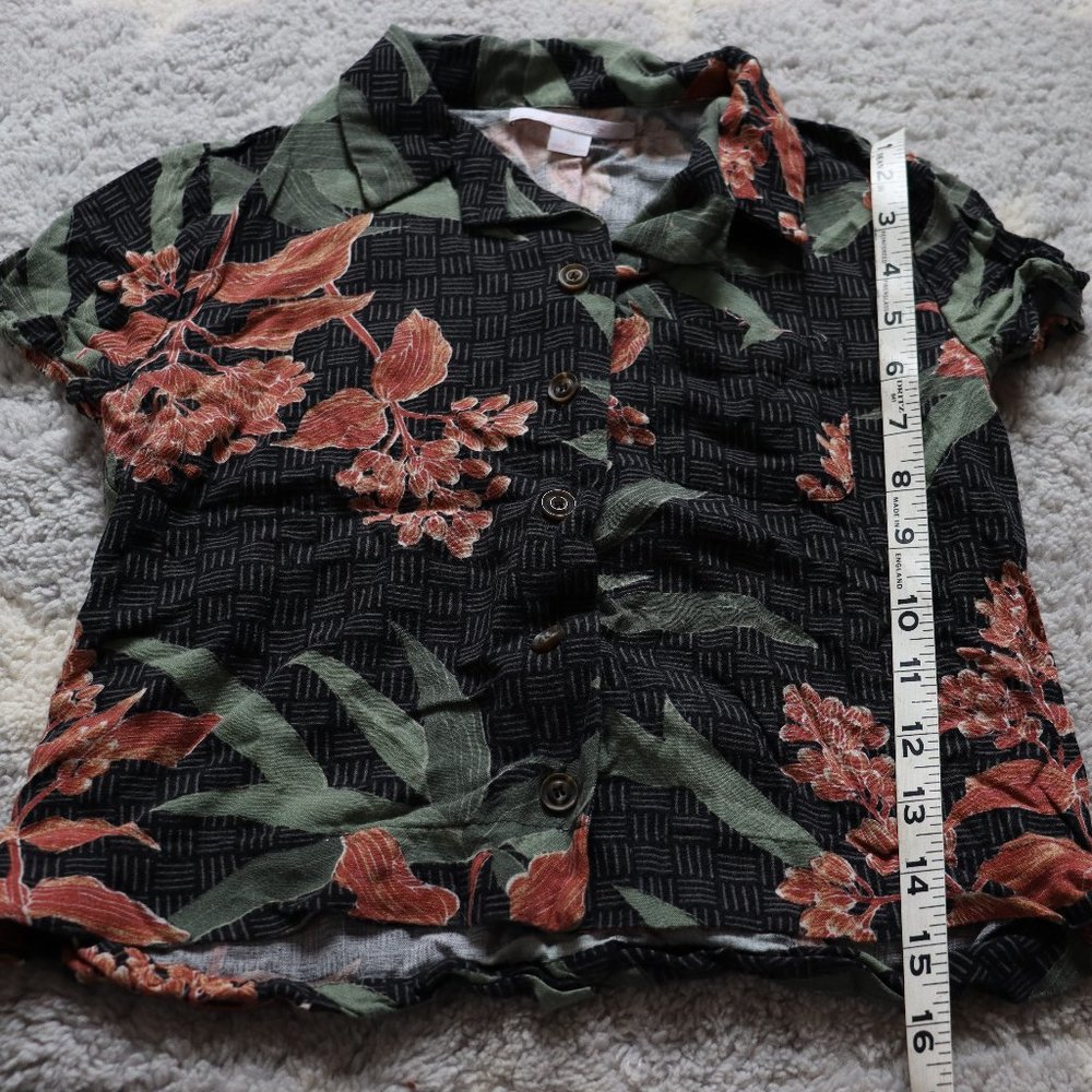 O'Neil Buttonup Girls Shirt Size M